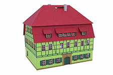 H060155-1 - TT/H0 (1:100) Fachwerkhaus Rosen-Apotheke - Bausatz